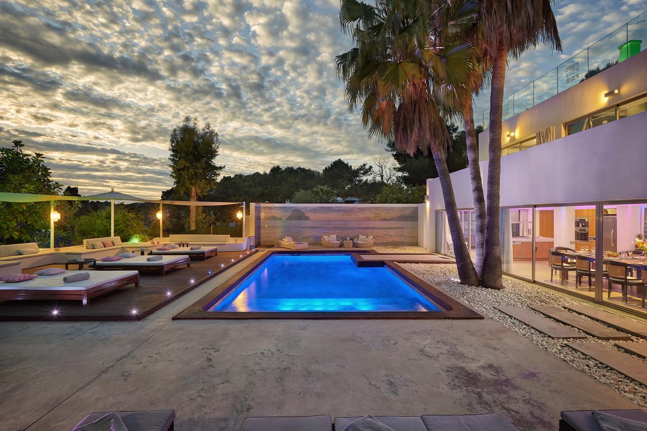 Villa Casa India Ibiza à Santa Eulària des Riu Extérieur photo