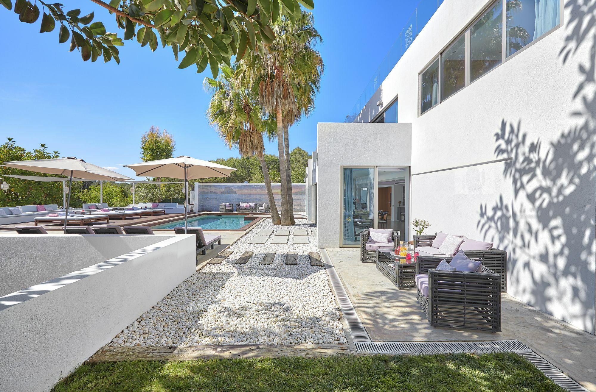 Villa Casa India Ibiza à Santa Eulària des Riu Extérieur photo